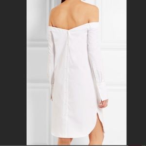 NEW Rag & Bone Off-the-Shoulder White Dress Sz XS
